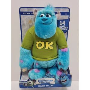Disney Pixar SpinMaster Monsters University Tallkin Sulley Talking Plush NIB